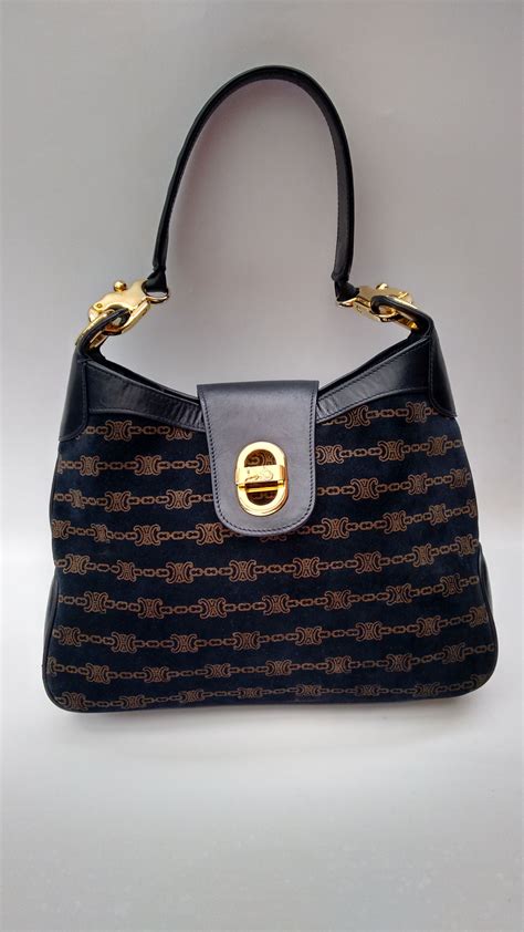 celine bag navy|real real handbags celine.